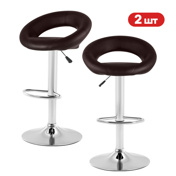 Комплект барных стульев Ergozen Eclipse 2 шт коричневый