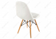 Стул деревянный Eames PC-016 белый/бук