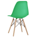 Кухонные стулья Ergozen Eames DSW Pro (2 шт комплект) зеленый